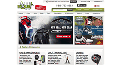 Desktop Screenshot of intheholegolf.com